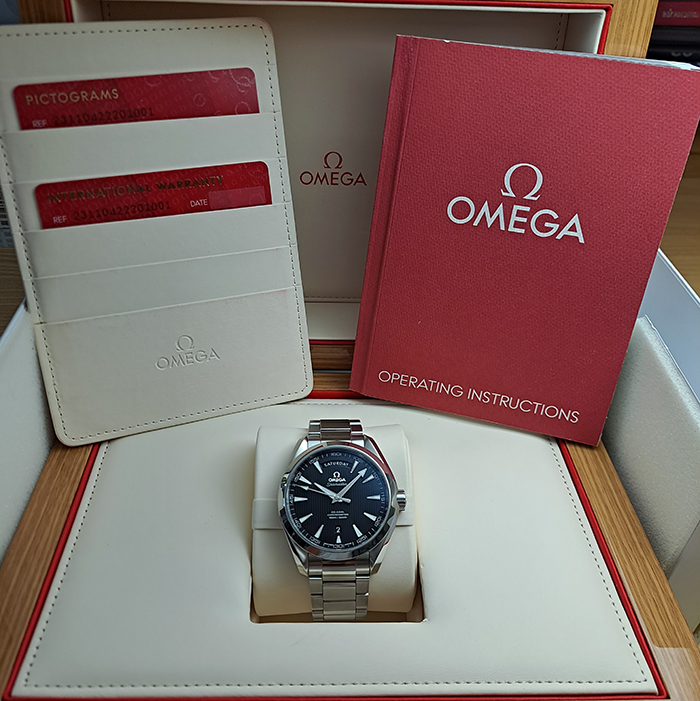 Omega Seamaster Aqua Terra 150M Co-Axial Day-Date Wristwatch Ref. 231.10.42.22.01.001